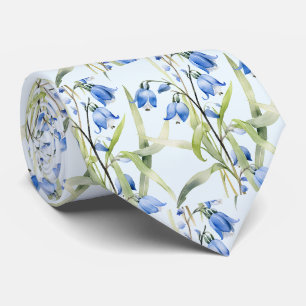 Lässige Büro-Wildblumen-Boho-Halskrawatte Krawatte