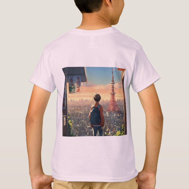 "Lässige Coole T - Shirt" T-Shirt (Rückseite)