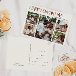 Lässige farbige Weihnachten Fünf Foto