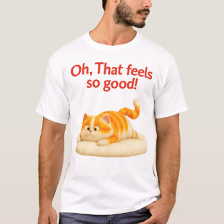 Lässige gemütliche Kühle T-Shirt