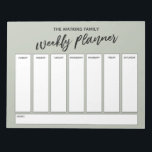 Lässige Handschrift Einfaches Weekly-Planner, Verp Notizblock<br><div class="desc">Dieser vielseitige Wochenplaner wurde mit sehr grundlegenden Elementen, die alle bearbeitet werden können, Set gemacht... außer dem Header. Der Begriff "Wochenkollektor" wurde in einem modernen lässigen Schriftart dargestellt und als Grafik oben auf der Seite platziert. Verwenden Sie die Vorlagenfelder, um Ihre Daten nach Belieben hinzuzufügen. Ändern Sie auch die Farben...</div>