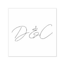 Lässige Handschrift-Hochzeit