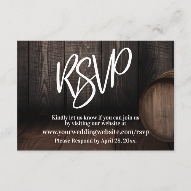 Lässige Handschrift Typografie Begleitkarte (Vorderseite)