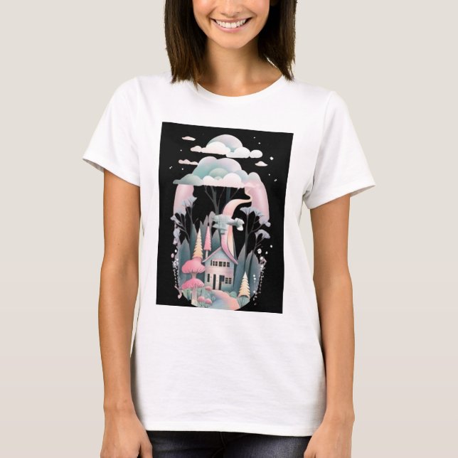 lässige Hemden T-Shirt (Vorderseite)