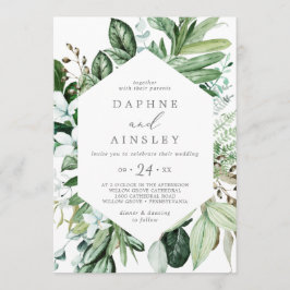 Lässige Hochzeitseinladung von Waldland Einladung