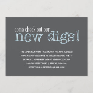 Lässige Housewarming-Party Einladung