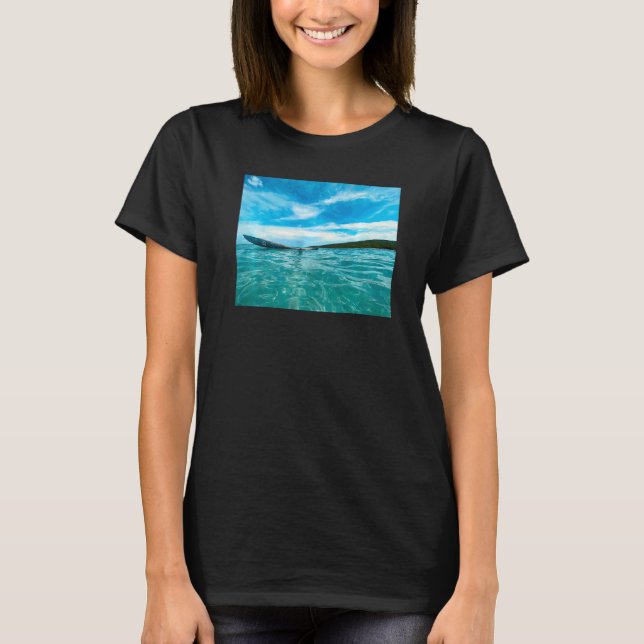 Lässige Kurzarm-Bild T-Shirt (Vorderseite)