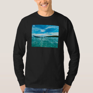 Lässige Kurzarm-Bild T-Shirt