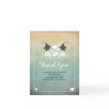 lässige niedliche Strandhochzeit danken Ihnen