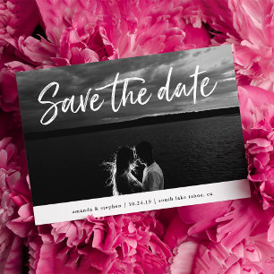 Lässige Pinsel   FOTO SAVE THE DATE