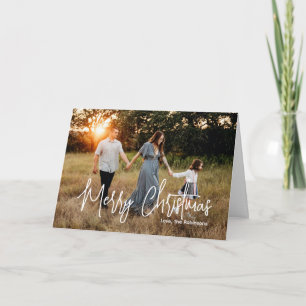 Lässige Schrift Foto Moderne Weihnachten