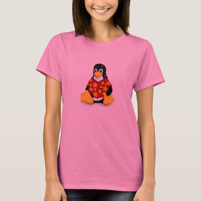 Lässige Tux Krawatte-Dye T-Shirt (Vorderseite)