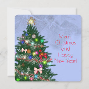 Lässiger, farbenfroher Weihnachtsbaum