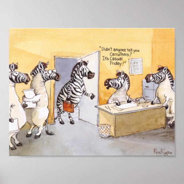 Lässiger Freitag Poster (Vorne)