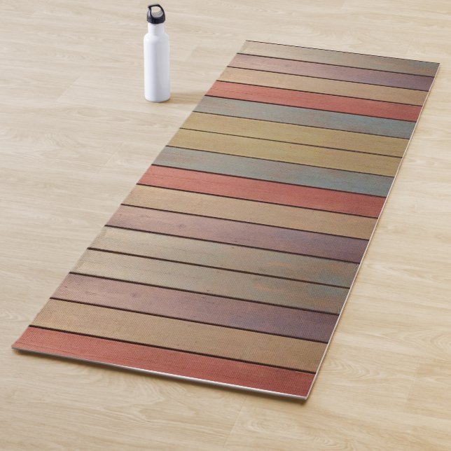 Lässiger Gemusterter Streifen Yogamatte (Beispiel)