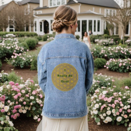 Lässiger Spaß - Lebenslauf Jeansjacke