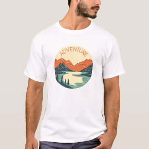 Lässiges Outdoor-Style-T-Shirt T-Shirt