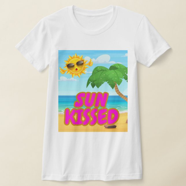 Lässiges StrandOutfit für das Sommerurlaub-T-Shirt T-Shirt (Ablage )