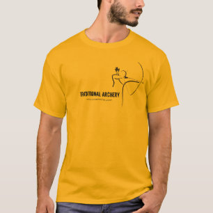 Lässiges Ziel oder Jagd des Trad Bogenschießens - T-Shirt