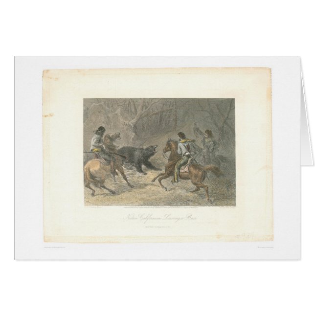 Lassoing ein Bär (1178A) (Vorderseite (Horizontal))