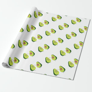LASS'S AVOCUDLE, AVOCADO DESIGN GESCHENKPAPIER