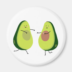 LASS'S AVOCUDLE, AVOCADO DESIGN MAGNET