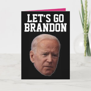 LASS'S BRANDON BIDEN GEBURTSTAGSKARTEN GEHEN KARTE