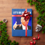 LASS'S BRANDON CHRISTMAS TRUMP Wrapping Paper Geschenkpapier<br><div class="desc">LASS UNS BRANDON CHRISTMAS TRUMP WRAPPING PAPIER GEHEN</div>