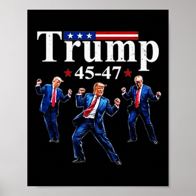 Lass's Dance like Niemand wird Trump am 2. Januar  Poster (Vorne)
