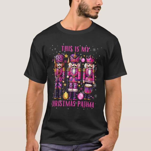 Lass's Get Crackin Funny Nutcracker Xmas Women Gir T-Shirt (Vorderseite)