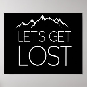 Lass's Get Lost Poster