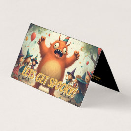 Lass's Get Spooky - Niedlich Monster Party Spaß