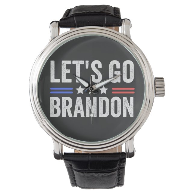 LASS'S GO BRANDON Kardinal Armbanduhr (Vorderseite)
