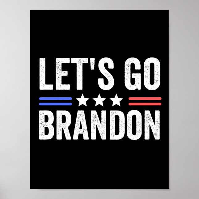 LASS'S GO BRANDON Kardinal Poster (Vorne)