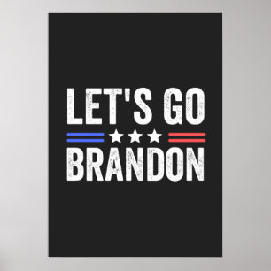 LASS'S GO BRANDON Kardinal Poster