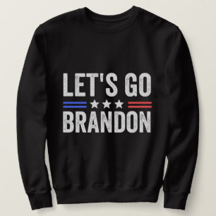 LASS'S GO BRANDON Kardinal Sweatshirt