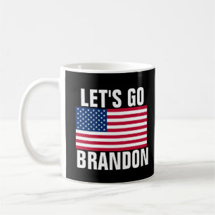 LASS'S GO BRANDON PATRIOTIC KAFFEE MUGS KAFFEETASSE