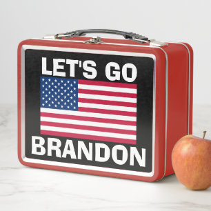 LASS'S GO BRANDON RETRO METAL LUNCHBOX