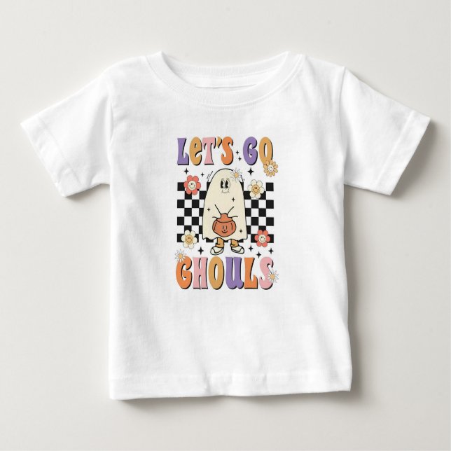 Lass's Go Ghouls! Baby T-shirt (Vorderseite)