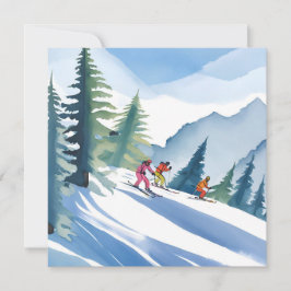 Lass's Go Ski | Winterfarbkarte