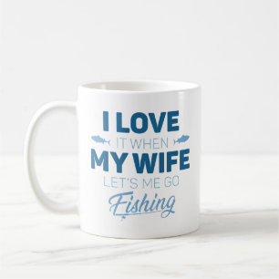 Lass's Me Go Fishing Kaffeetasse