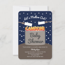 Lass's Mellow Out Modern Camping Einladung