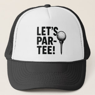 Lass's Par-T-Shirt Golf Hat Truckerkappe