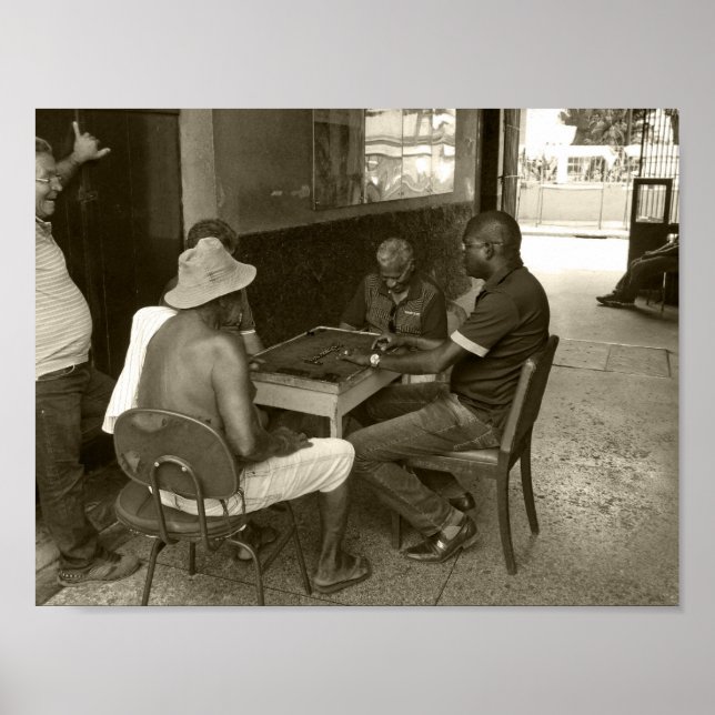 Lass's play some domino poster (Vorne)