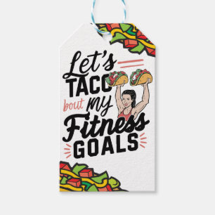 Lass's Taco "über meine Fitness will lustige Entsc Geschenkanhänger