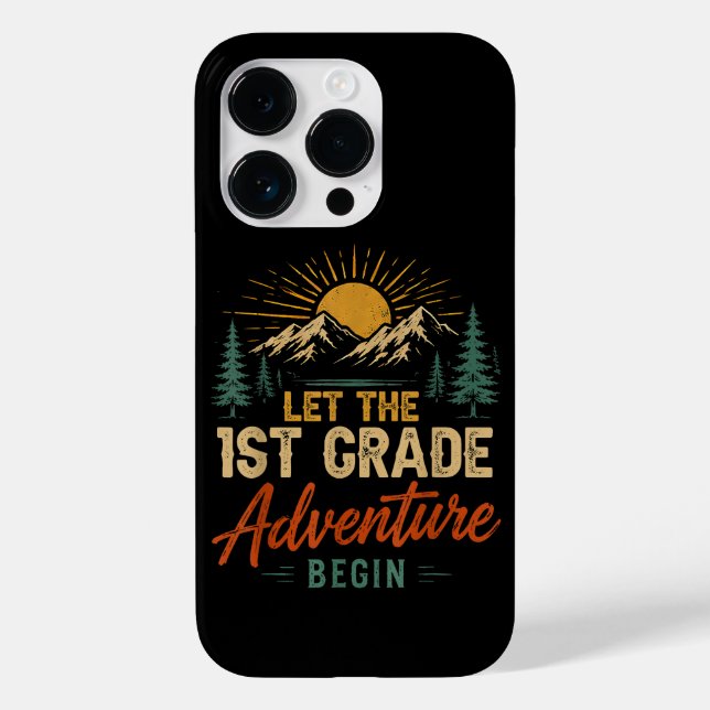 Lasst das Abenteuer der 1. Klasse beginnen Case-Mate iPhone Hülle (Rückseite)