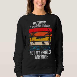 Lässt den IT-Techniker nicht mein Problem und Sweatshirt