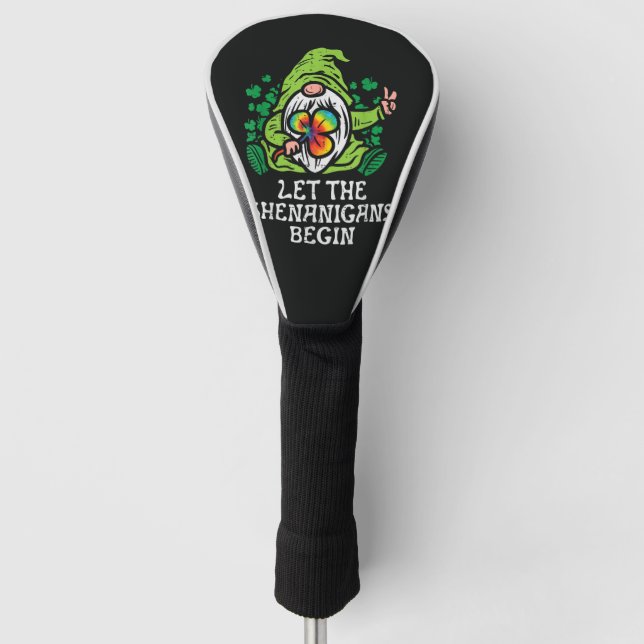 Lasst den Schabernack beginnen Golf Headcover (Vorderseite)
