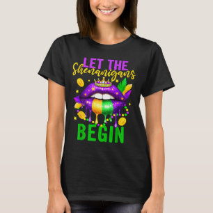 Lasst den Schabernack für Kinder Damen Herren Mar  T-Shirt