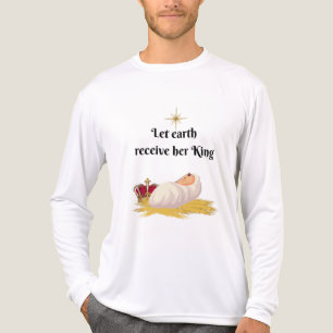Lasst die Erde ihren König empfangen Tri-Blend Shirt